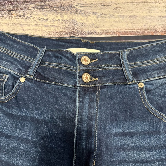 KanCan Petite Bootcut Dark Wash Jeans Women Size 13/30 Rodeo Cowgirl - Picture 3 of 7